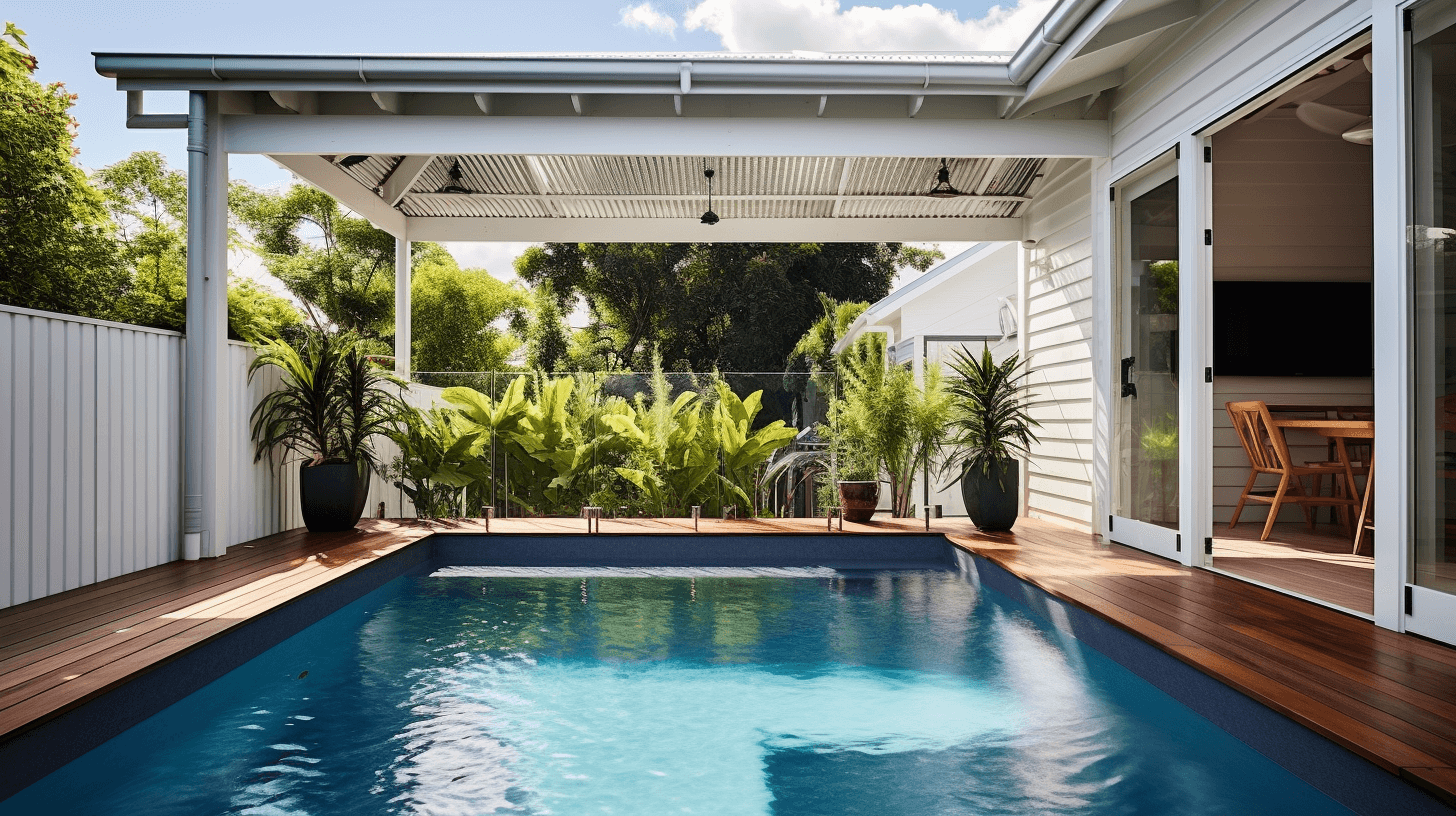 Adella Pools Bayside Brisbane 10 - Timber pool surrounds