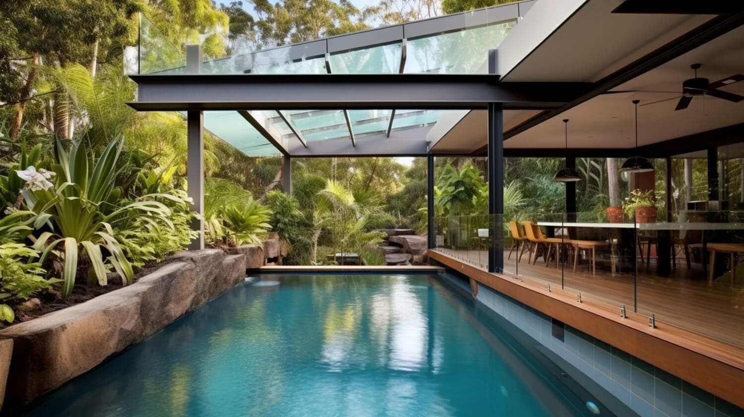 Hybrid Swimming Pools Brisbane Southside - Pool Builders Brisbane